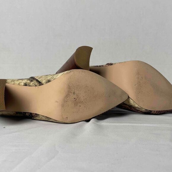 Steve Madden 6.5M Snake Print Trista Pointed Toe Ankle Boots Chic Versatile - Picture 5 of 8